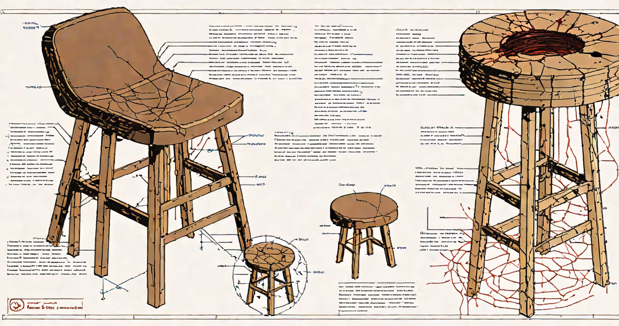 Close-up of dark brown stool with visible streaks of blood under clinical lighting