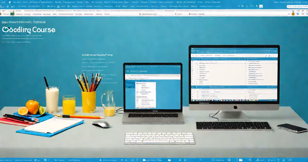 Screenshot of a free coding course interface showing interactive coding exercises on a light blue background