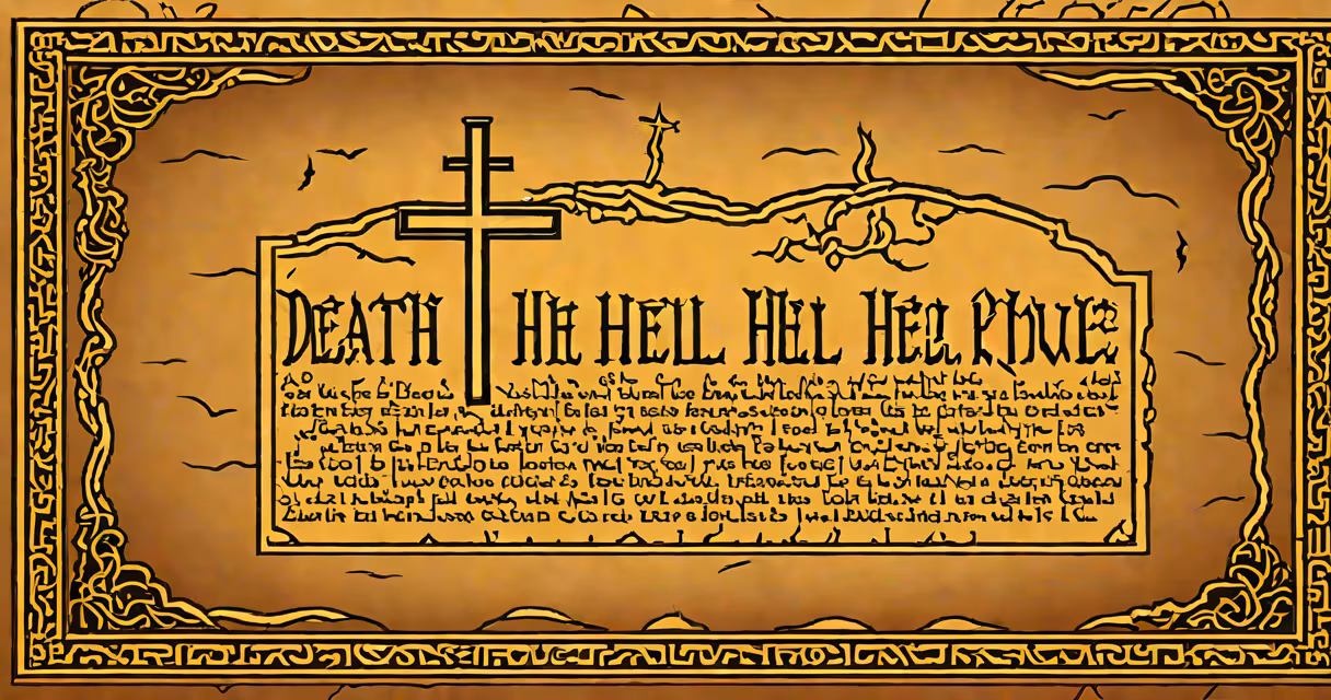 Ancient stone tablet with Hebrew and Greek inscriptions of Psalm 16:10, surrounded by faint cross motifs