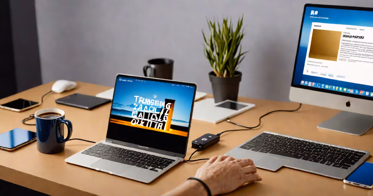 Samsung Galaxy smartphone connected via USB cable to a desktop computer, showing file transfer interface
