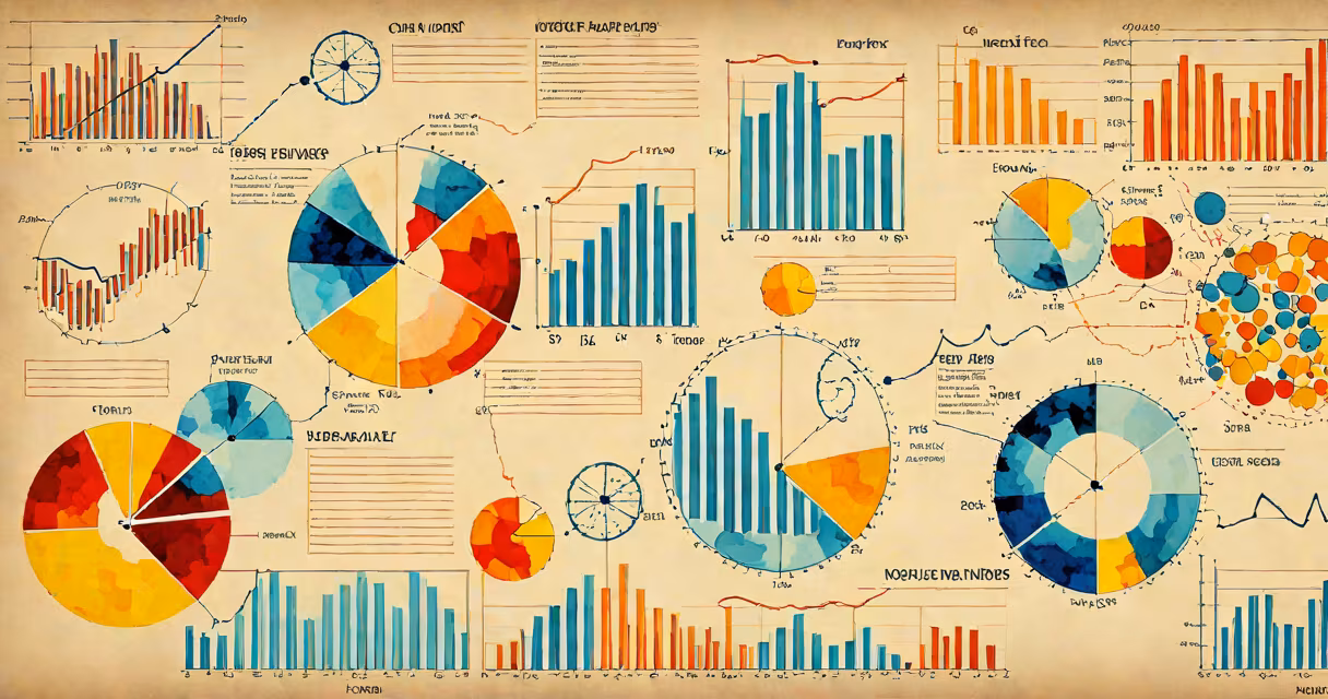 Graph showing historical price movements and key financial ratios for a publicly traded company