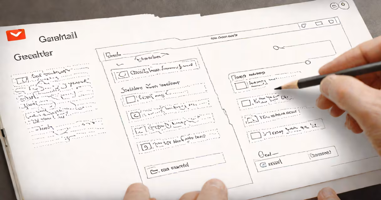 User interface showing Gmail account switcher menu on Android phone
