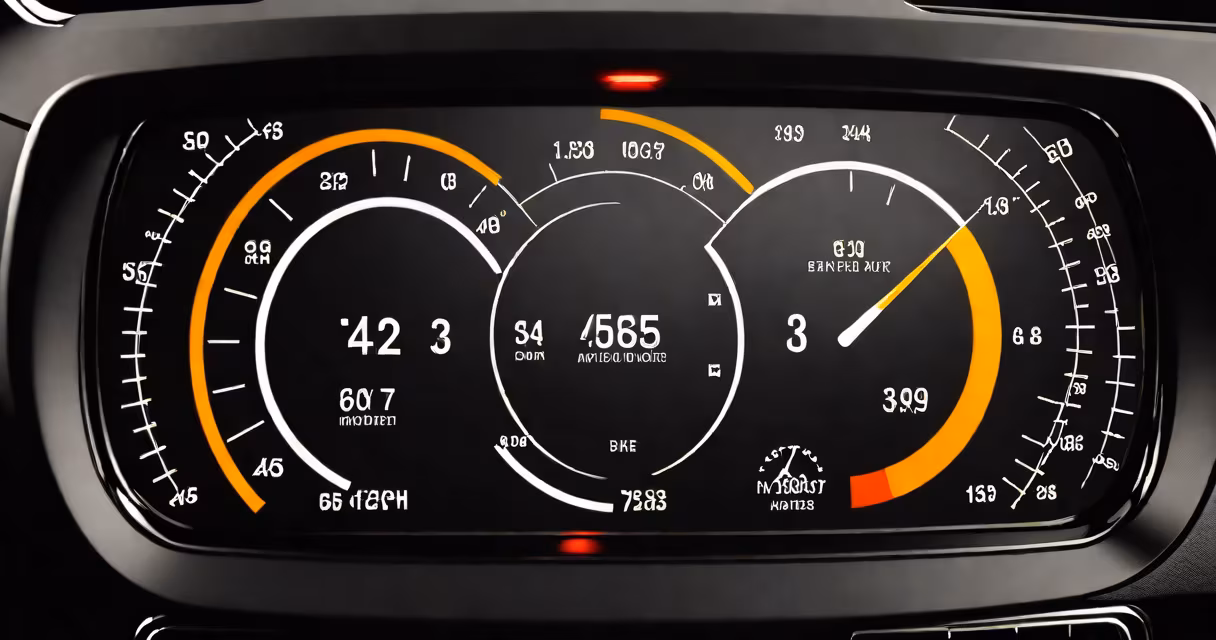 Digital dashboard showing car value estimate with mileage, trim, and condition inputs
